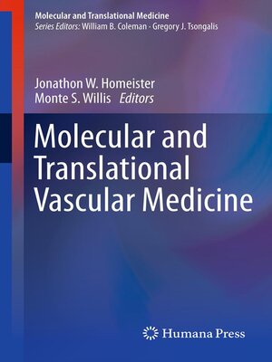 cover image of Molecular and Translational Vascular Medicine